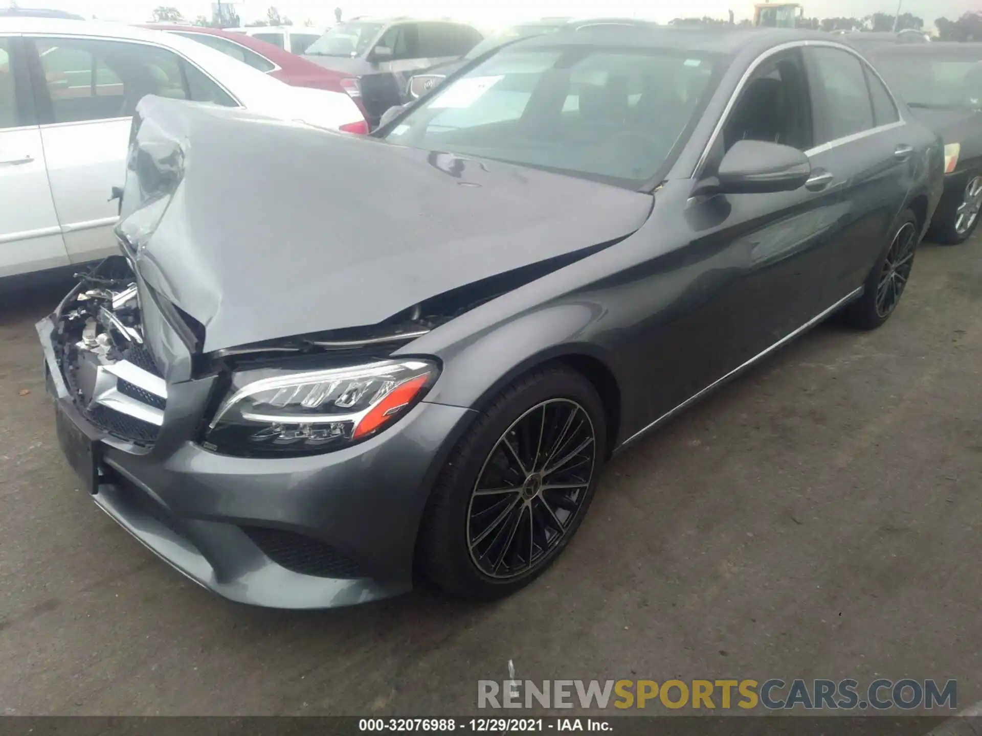 2 Photograph of a damaged car 55SWF8DB3LU324616 MERCEDES-BENZ C-CLASS 2020