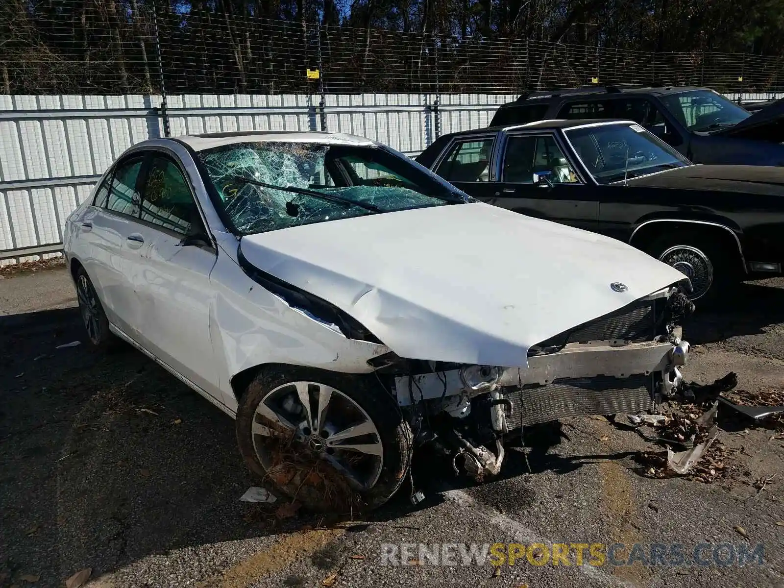 1 Photograph of a damaged car 55SWF8DB3LU325457 MERCEDES-BENZ C CLASS 2020