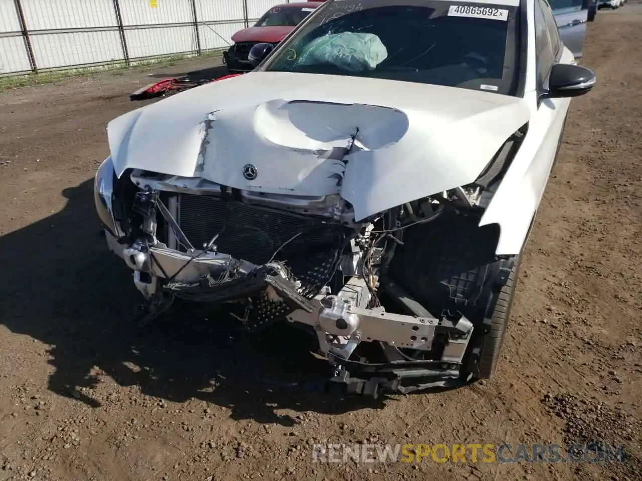 9 Photograph of a damaged car 55SWF8DB3LU329931 MERCEDES-BENZ C-CLASS 2020