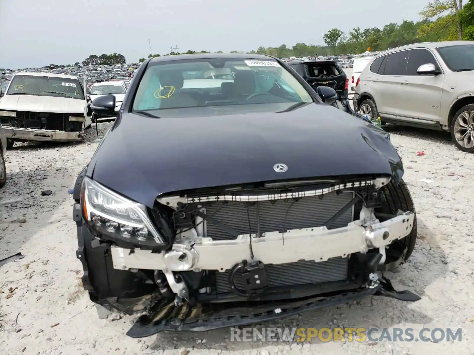 9 Фотография поврежденного автомобиля 55SWF8DB3LU332781 MERCEDES-BENZ C CLASS 2020