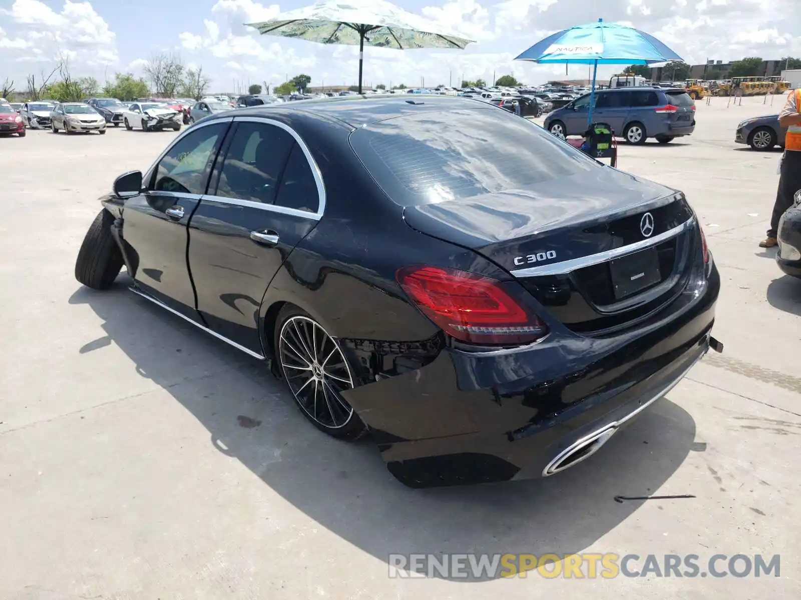 3 Photograph of a damaged car 55SWF8DB4LU323412 MERCEDES-BENZ C-CLASS 2020