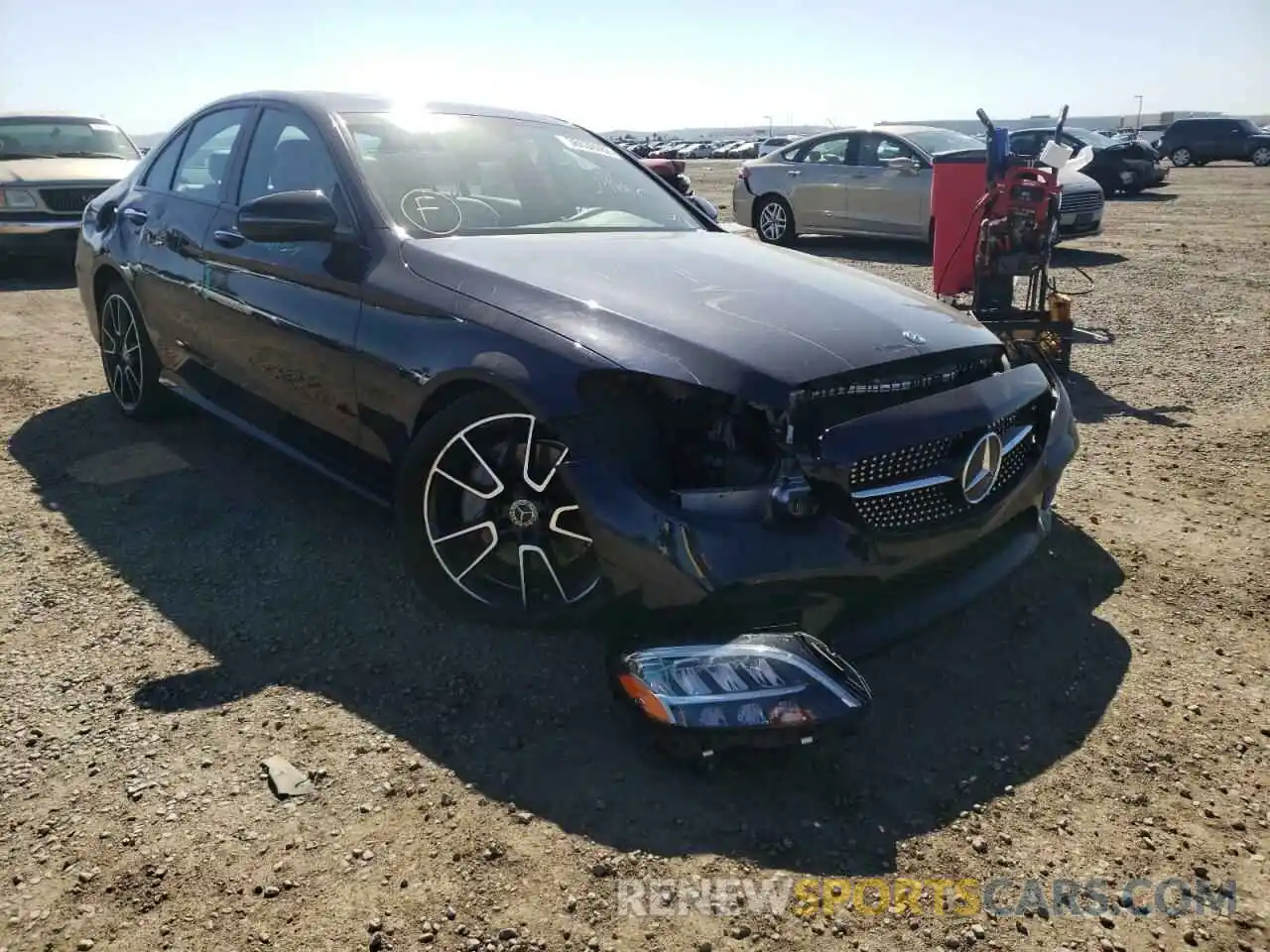 1 Photograph of a damaged car 55SWF8DB4LU325760 MERCEDES-BENZ C-CLASS 2020