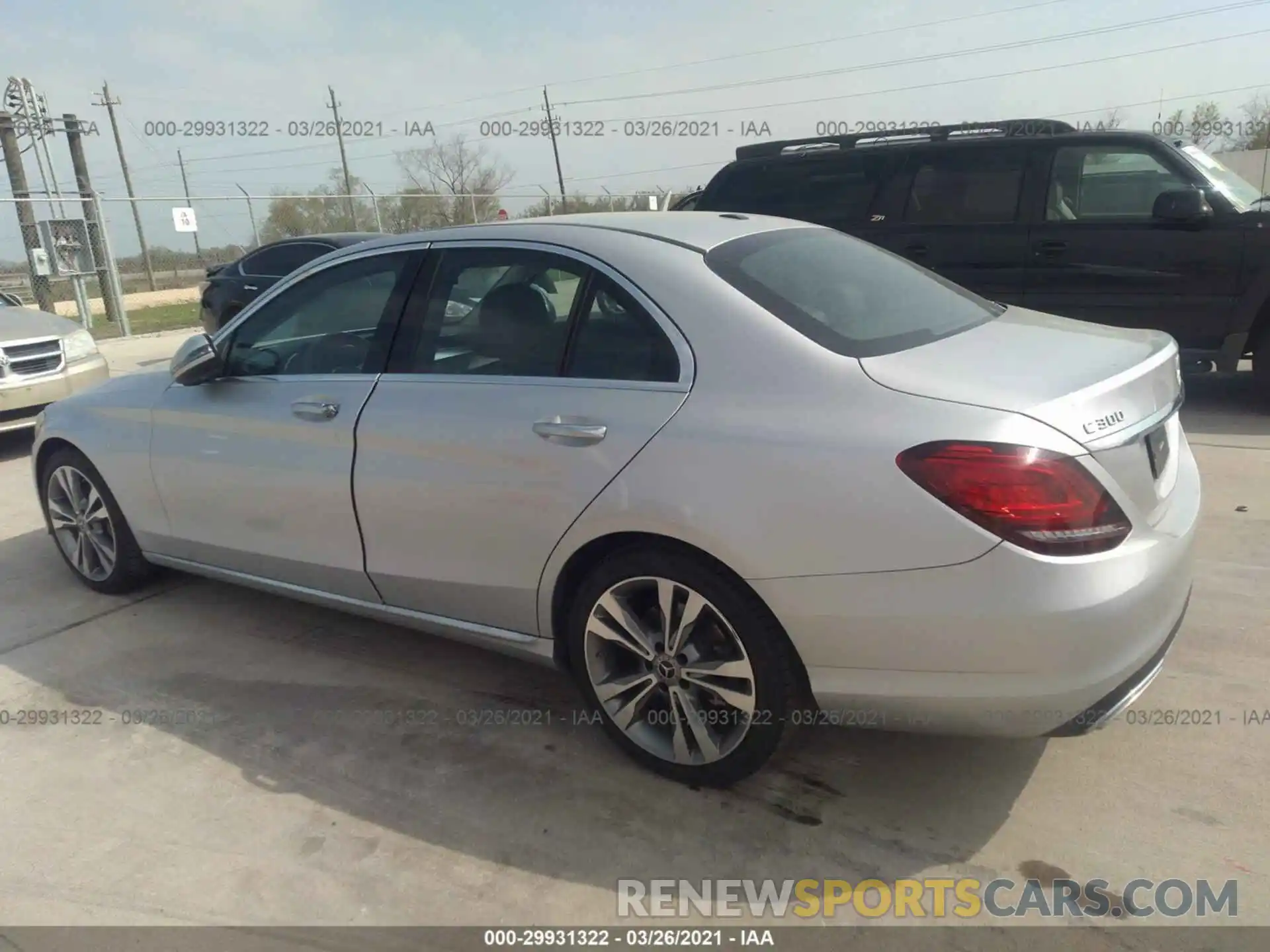 3 Photograph of a damaged car 55SWF8DB4LU328707 MERCEDES-BENZ C-CLASS 2020