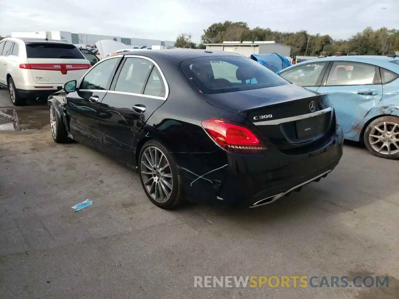 3 Photograph of a damaged car 55SWF8DB4LU330666 MERCEDES-BENZ C-CLASS 2020