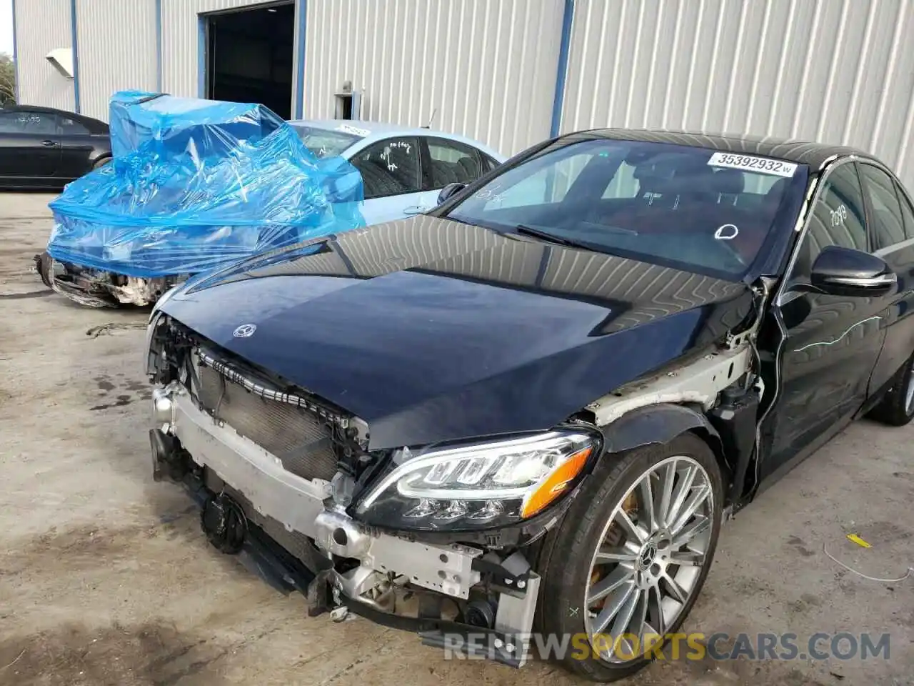 9 Photograph of a damaged car 55SWF8DB4LU330666 MERCEDES-BENZ C-CLASS 2020