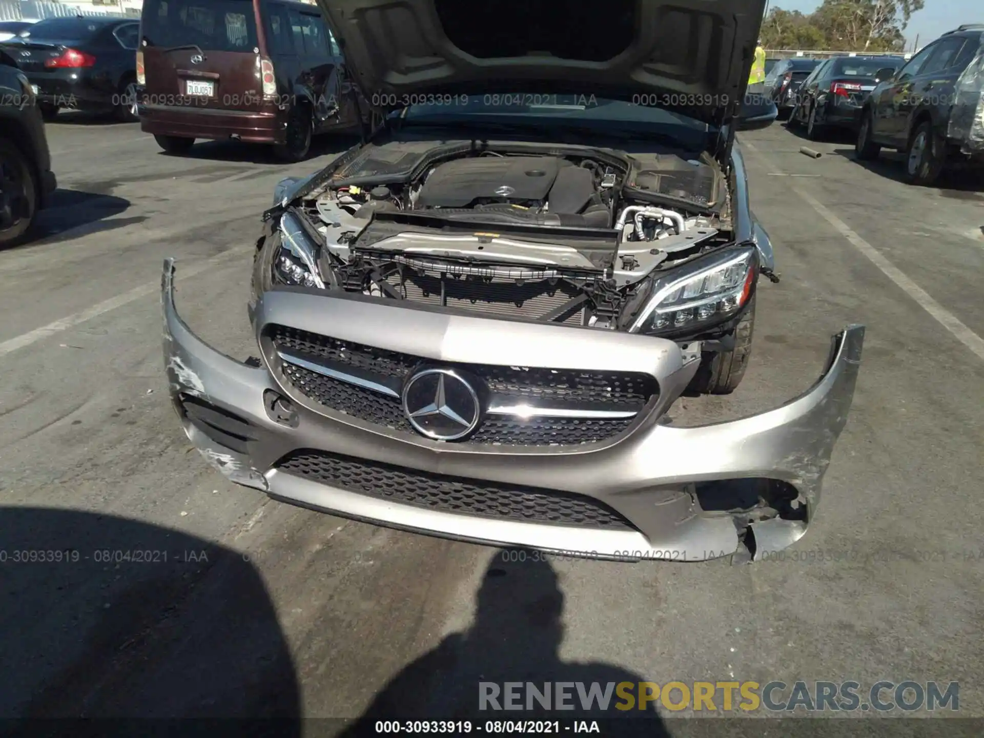 12 Photograph of a damaged car 55SWF8DB5LU323998 MERCEDES-BENZ C-CLASS 2020