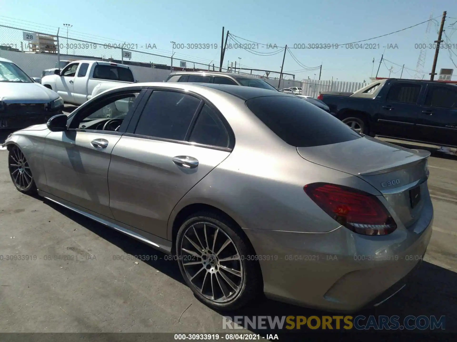 3 Photograph of a damaged car 55SWF8DB5LU323998 MERCEDES-BENZ C-CLASS 2020