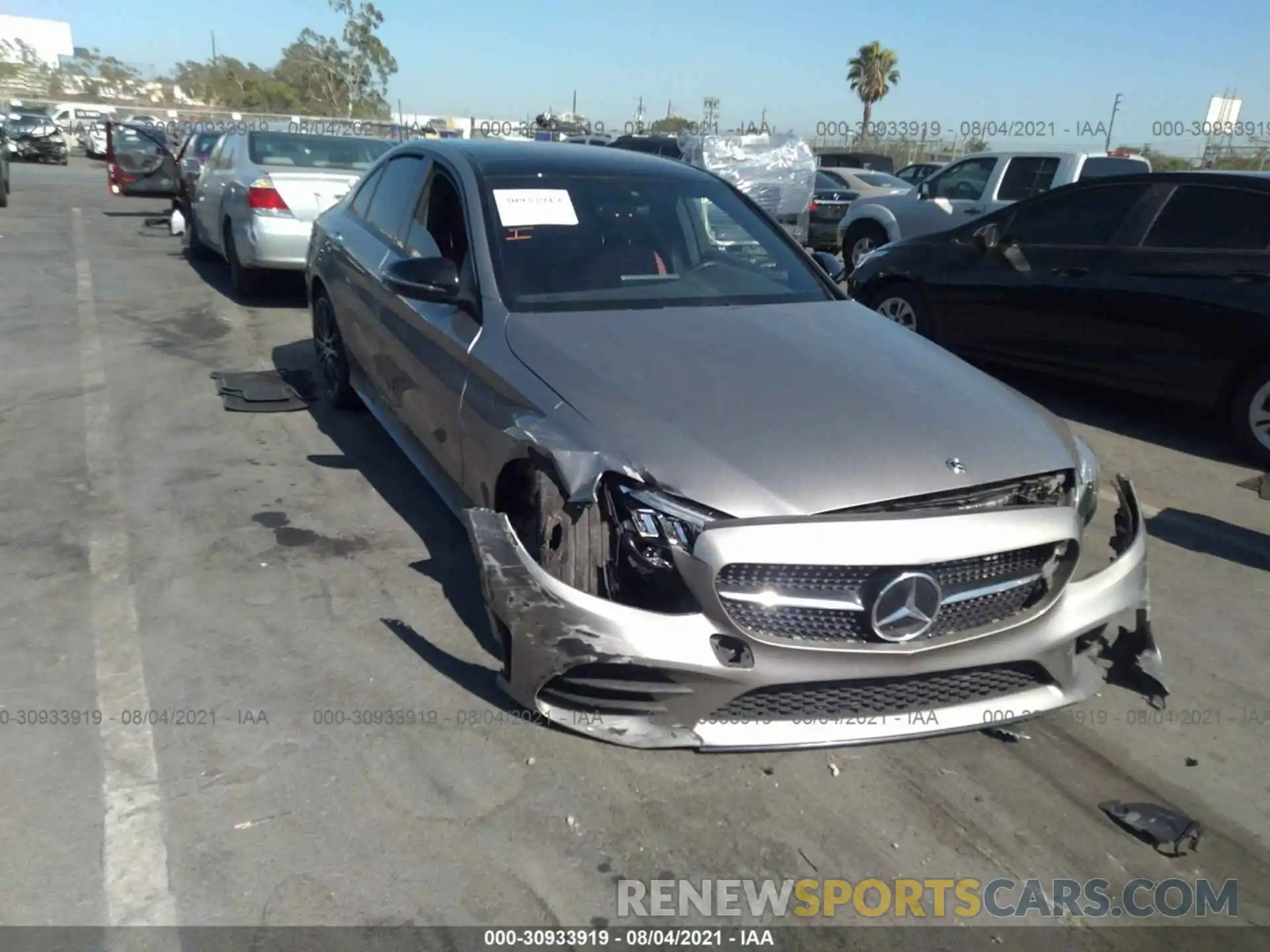 6 Photograph of a damaged car 55SWF8DB5LU323998 MERCEDES-BENZ C-CLASS 2020