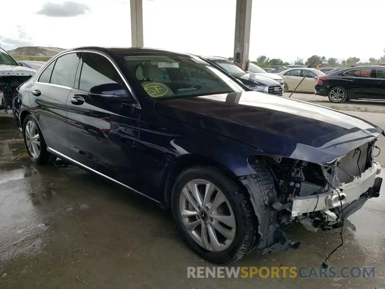 1 Photograph of a damaged car 55SWF8DB5LU324309 MERCEDES-BENZ C-CLASS 2020