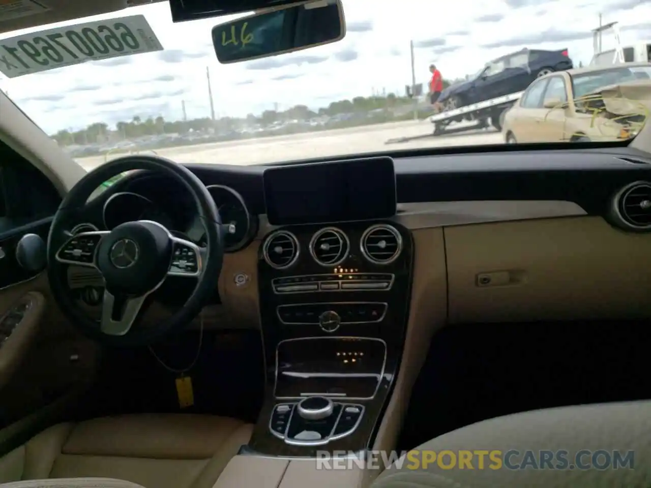 9 Photograph of a damaged car 55SWF8DB5LU324309 MERCEDES-BENZ C-CLASS 2020