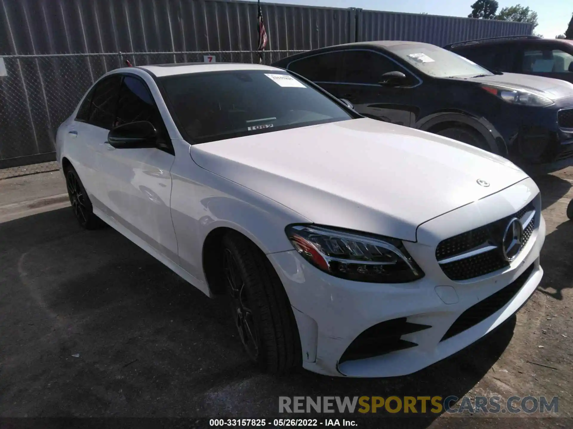 1 Photograph of a damaged car 55SWF8DB5LU325492 MERCEDES-BENZ C-CLASS 2020