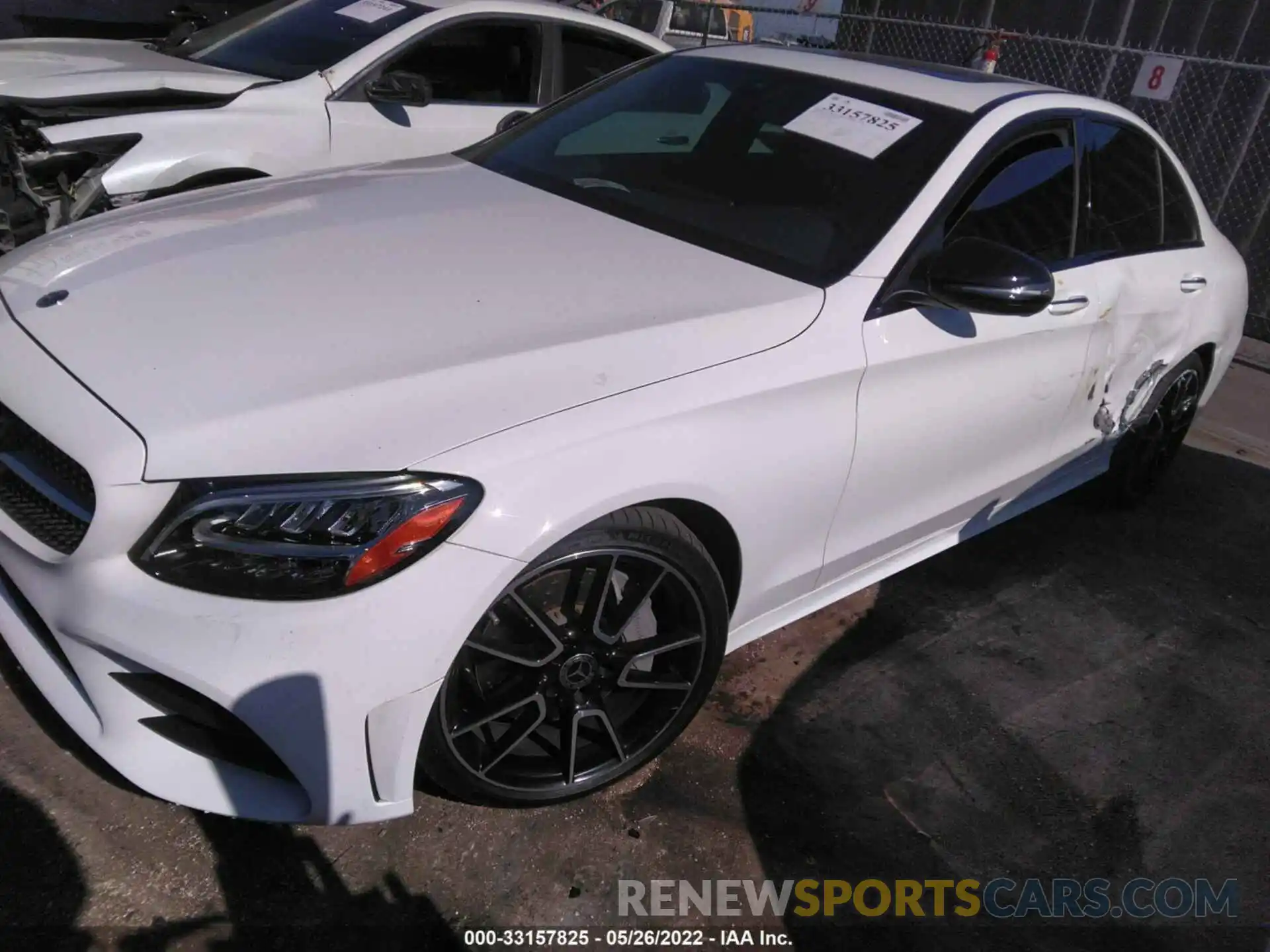 2 Photograph of a damaged car 55SWF8DB5LU325492 MERCEDES-BENZ C-CLASS 2020