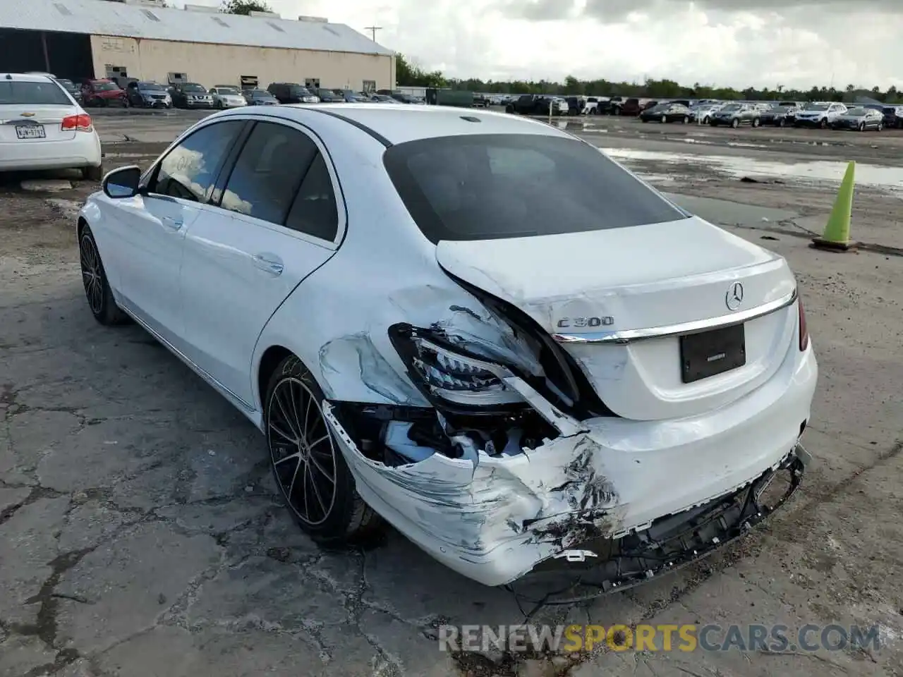 3 Photograph of a damaged car 55SWF8DB5LU327243 MERCEDES-BENZ C-CLASS 2020