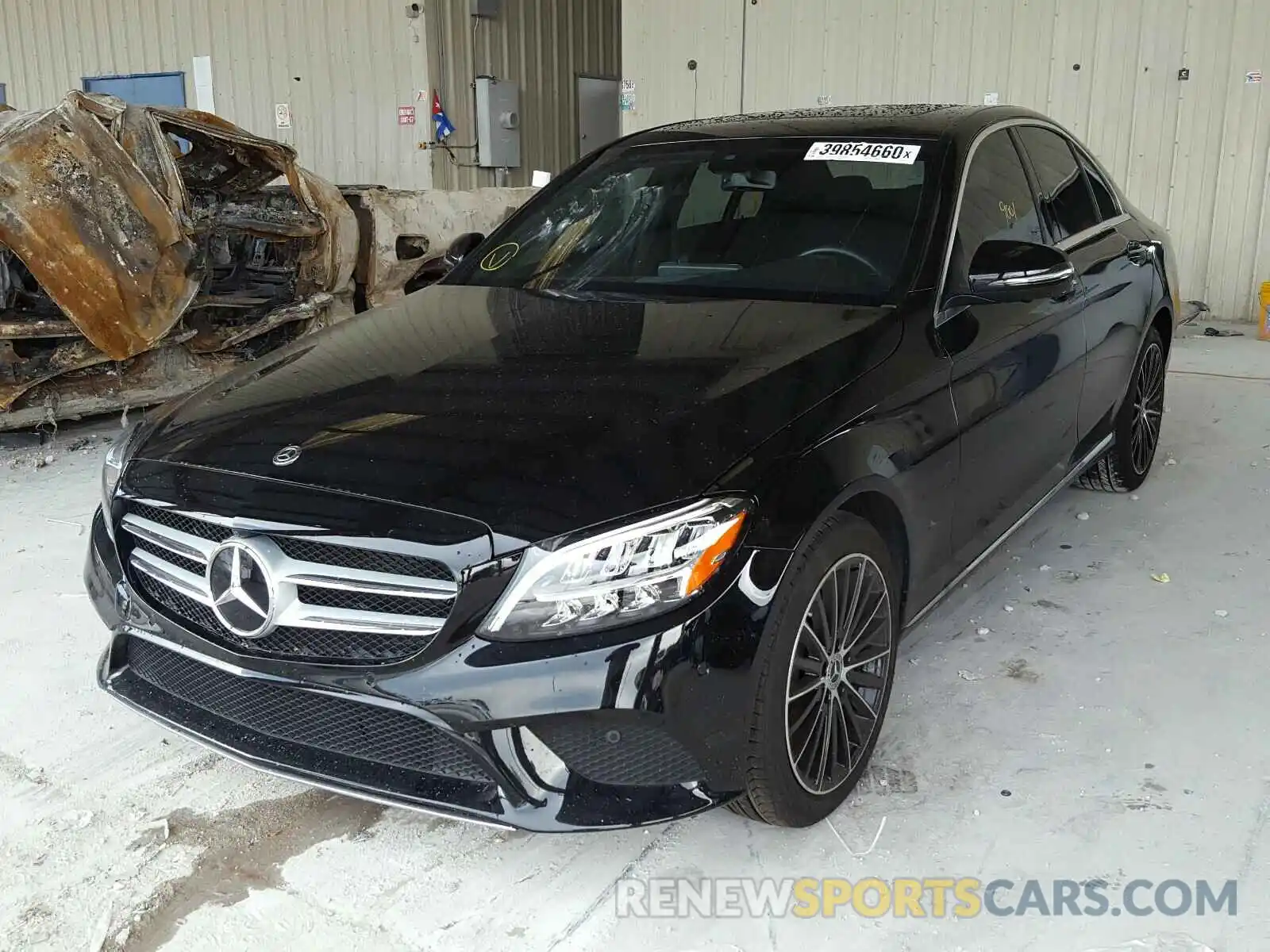 2 Photograph of a damaged car 55SWF8DB6LU323301 MERCEDES-BENZ C CLASS 2020