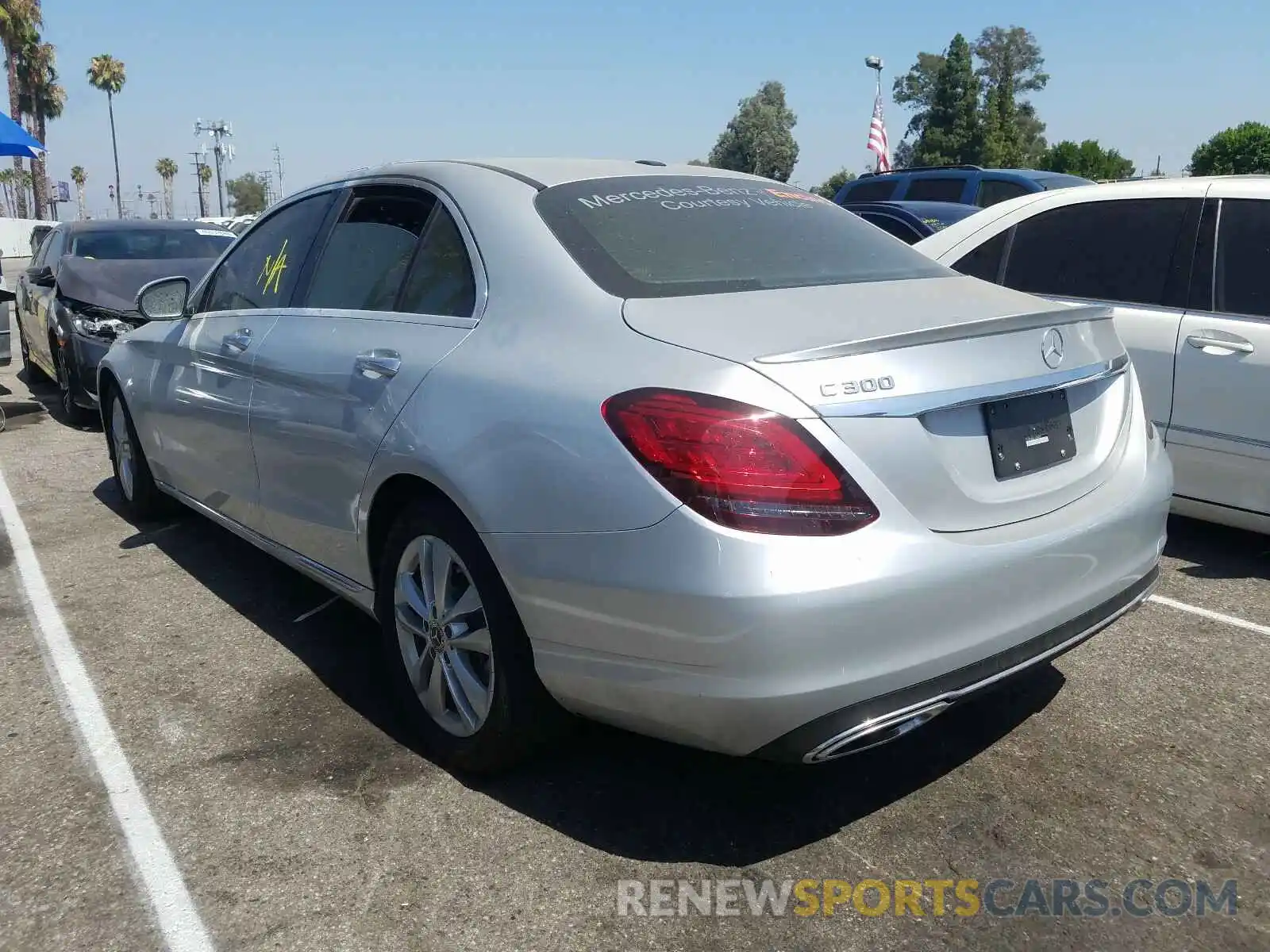 3 Photograph of a damaged car 55SWF8DB6LU324450 MERCEDES-BENZ C CLASS 2020