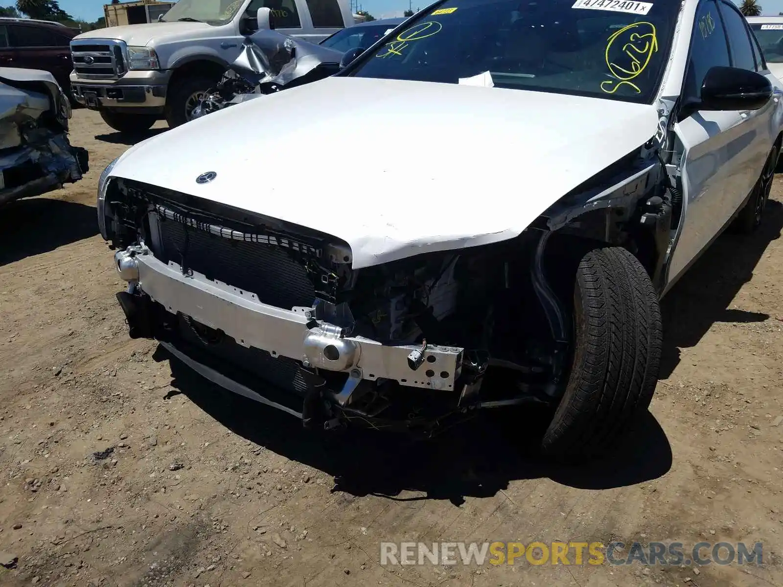 9 Photograph of a damaged car 55SWF8DB6LU325923 MERCEDES-BENZ C-CLASS 2020