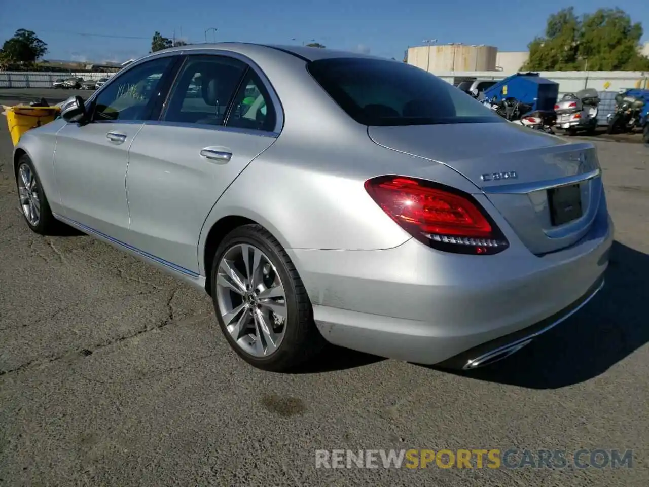 3 Photograph of a damaged car 55SWF8DB6LU327476 MERCEDES-BENZ C-CLASS 2020