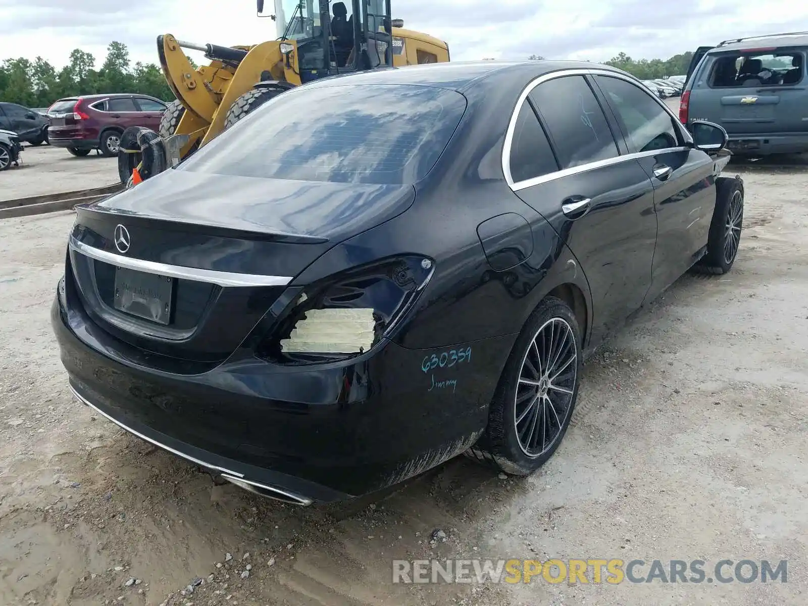 4 Photograph of a damaged car 55SWF8DB6LU328580 MERCEDES-BENZ C-CLASS 2020