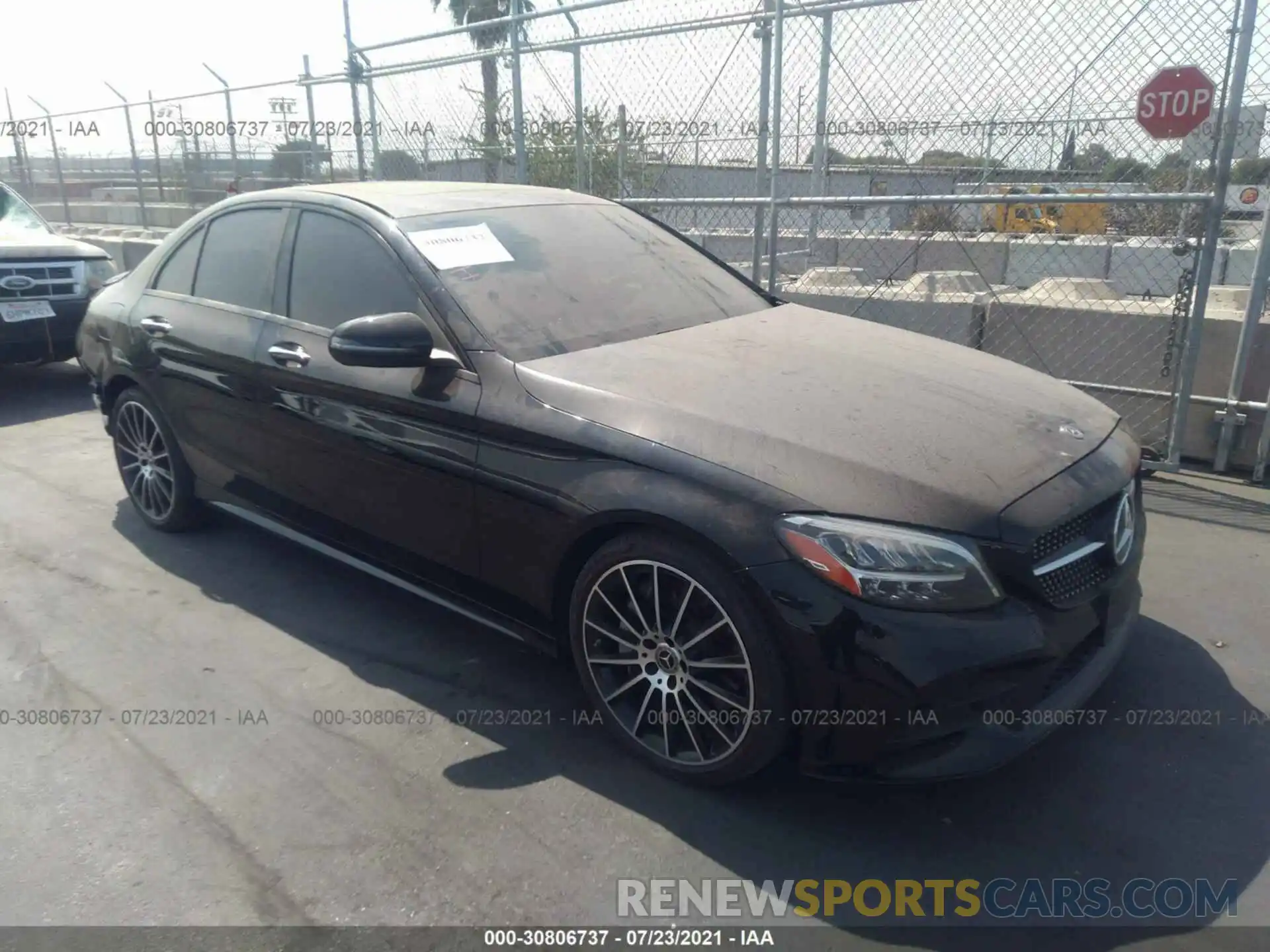 1 Photograph of a damaged car 55SWF8DB7LU324568 MERCEDES-BENZ C-CLASS 2020