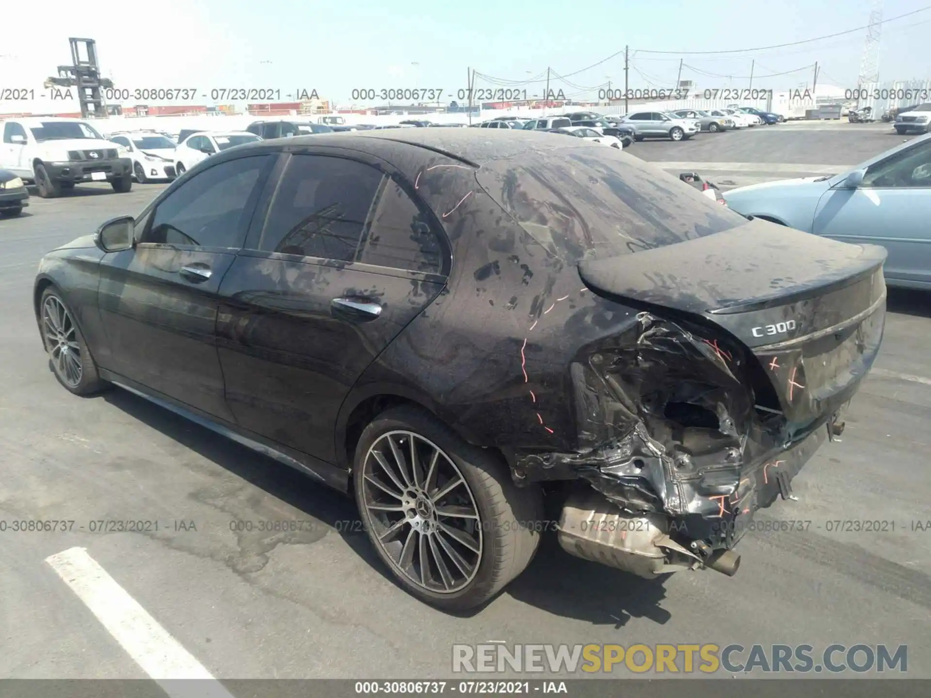 3 Photograph of a damaged car 55SWF8DB7LU324568 MERCEDES-BENZ C-CLASS 2020