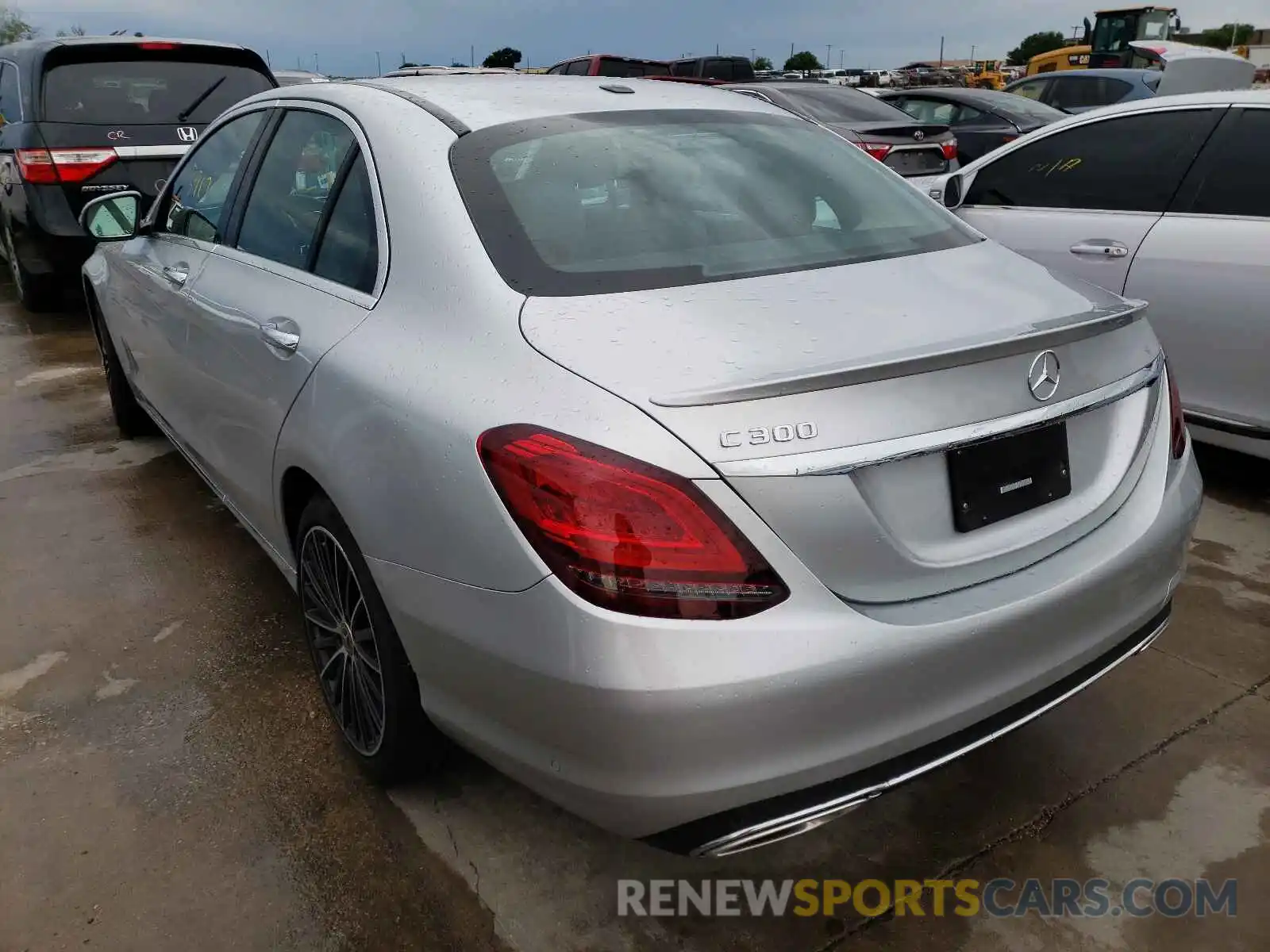 3 Photograph of a damaged car 55SWF8DB7LU333352 MERCEDES-BENZ C CLASS 2020