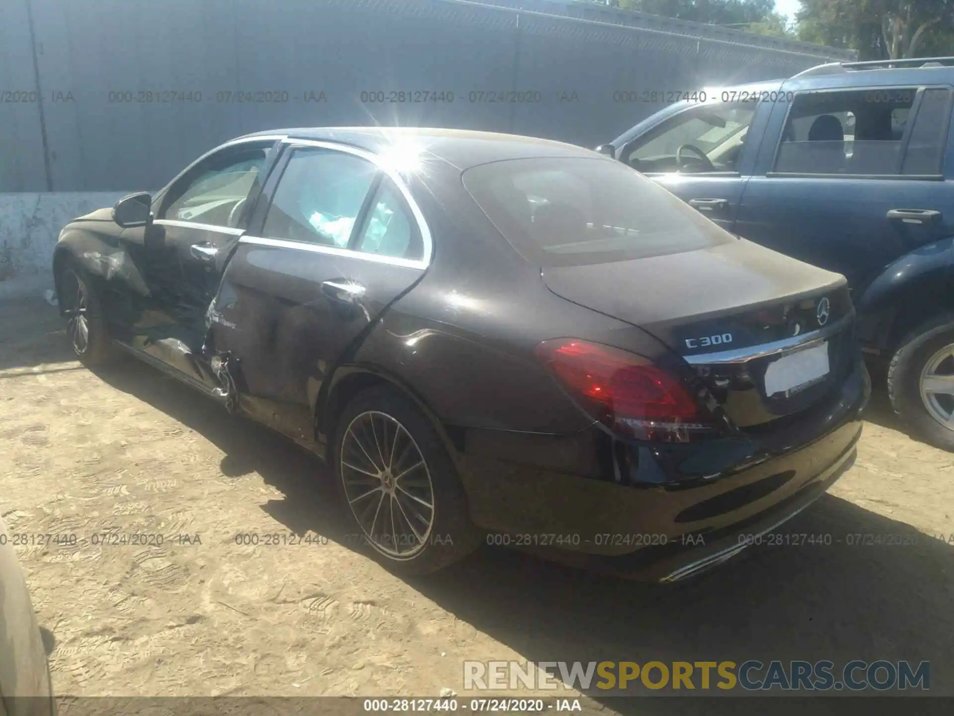 3 Photograph of a damaged car 55SWF8DB8LU323638 MERCEDES-BENZ C-CLASS 2020