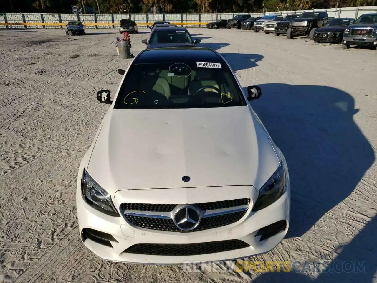 9 Photograph of a damaged car 55SWF8DB8LU324983 MERCEDES-BENZ C-CLASS 2020