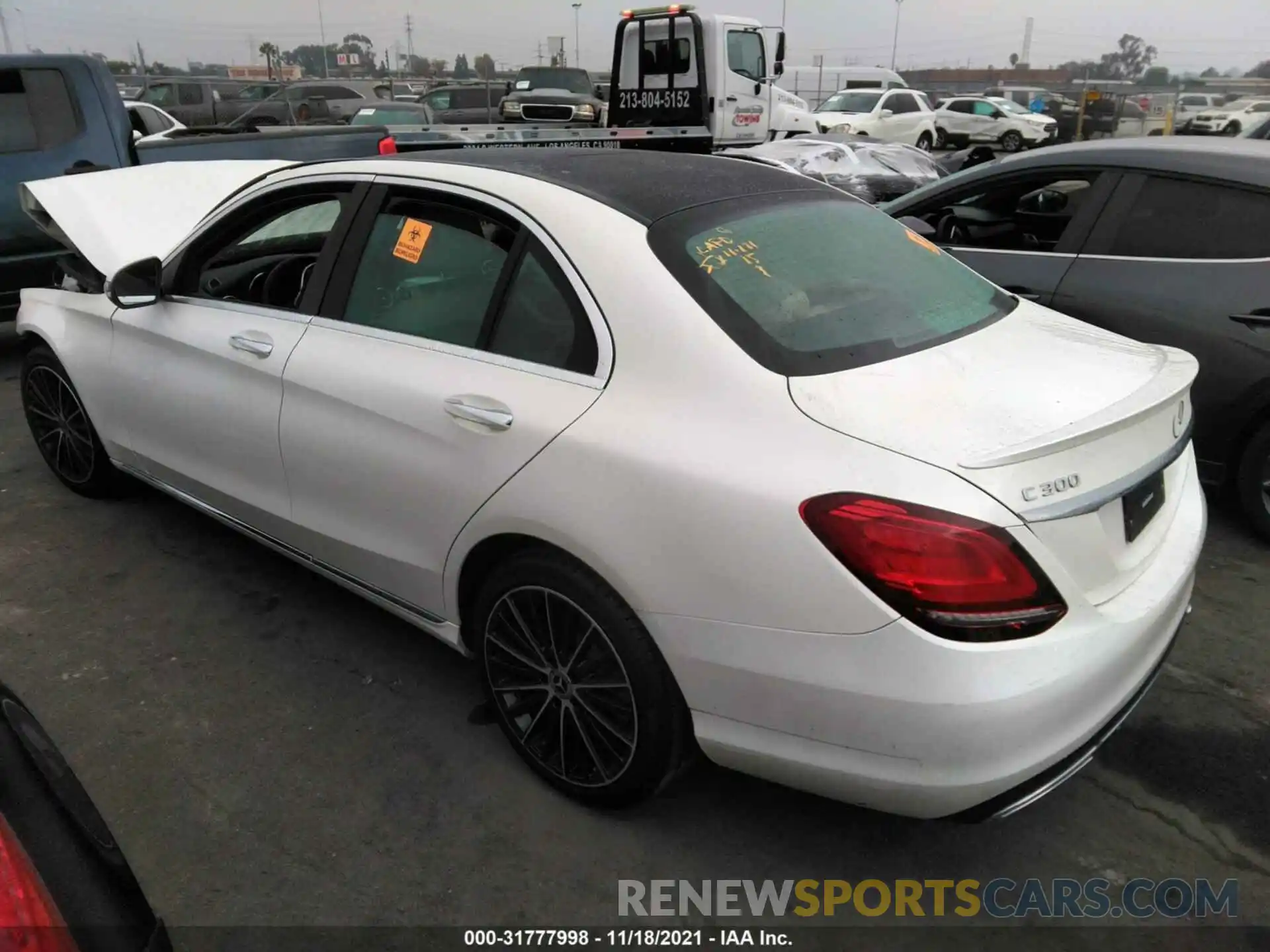 3 Photograph of a damaged car 55SWF8DB9LU323423 MERCEDES-BENZ C-CLASS 2020