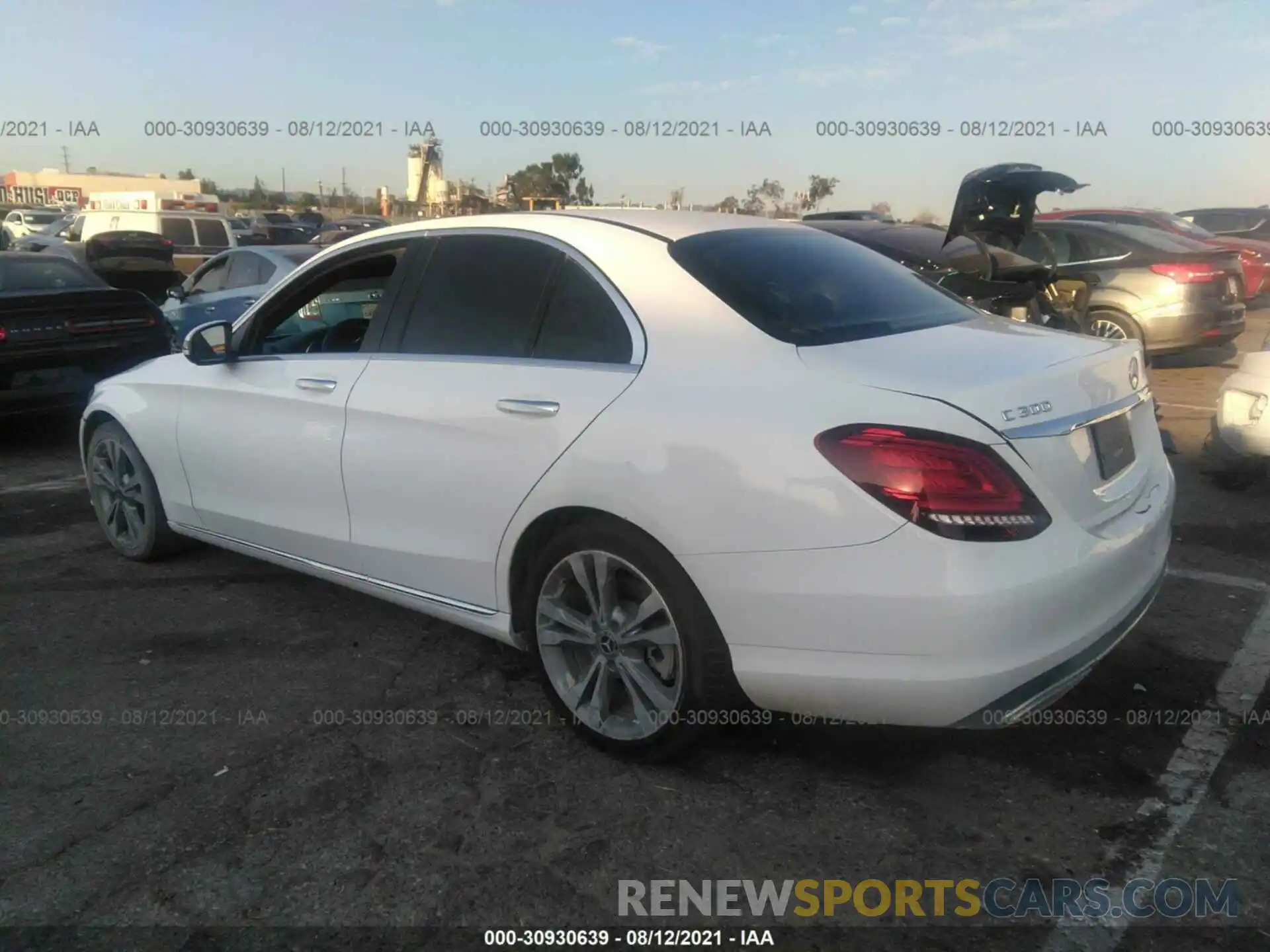 3 Photograph of a damaged car 55SWF8DB9LU324054 MERCEDES-BENZ C-CLASS 2020