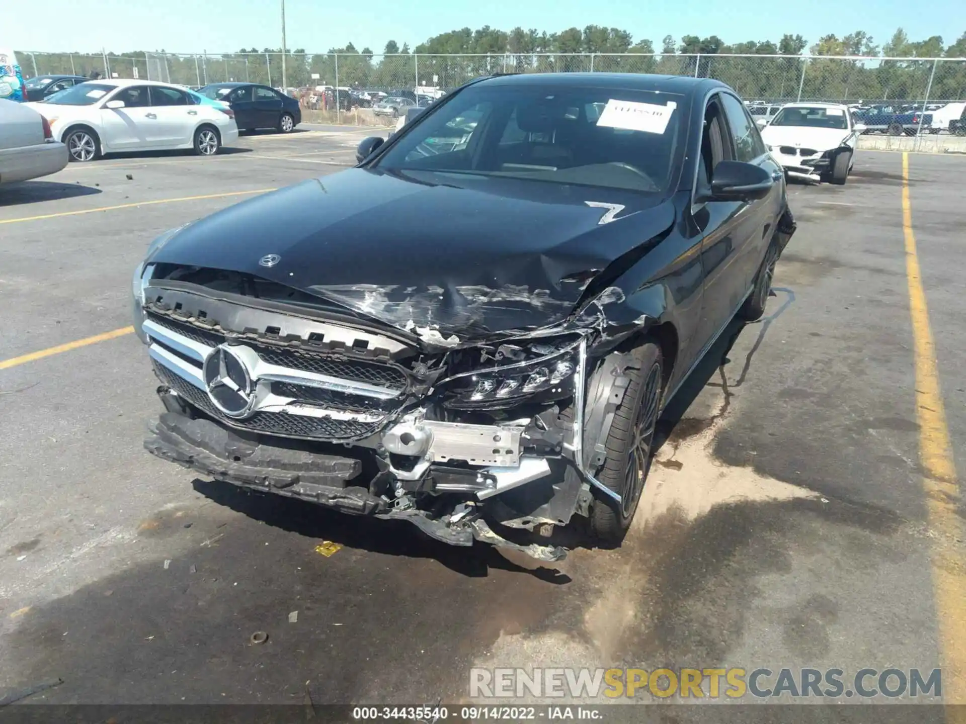 6 Photograph of a damaged car 55SWF8DBXLU323446 MERCEDES-BENZ C-CLASS 2020