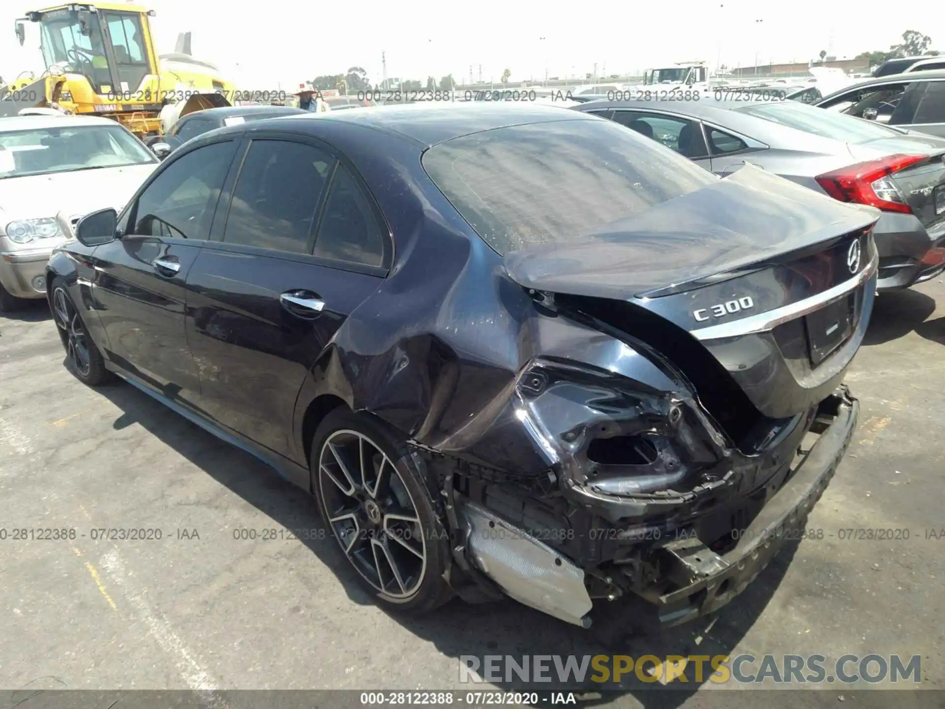 3 Photograph of a damaged car 55SWF8DBXLU325794 MERCEDES-BENZ C-CLASS 2020