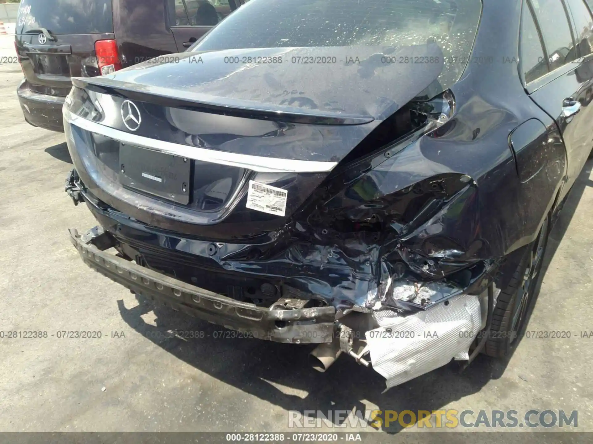 6 Photograph of a damaged car 55SWF8DBXLU325794 MERCEDES-BENZ C-CLASS 2020