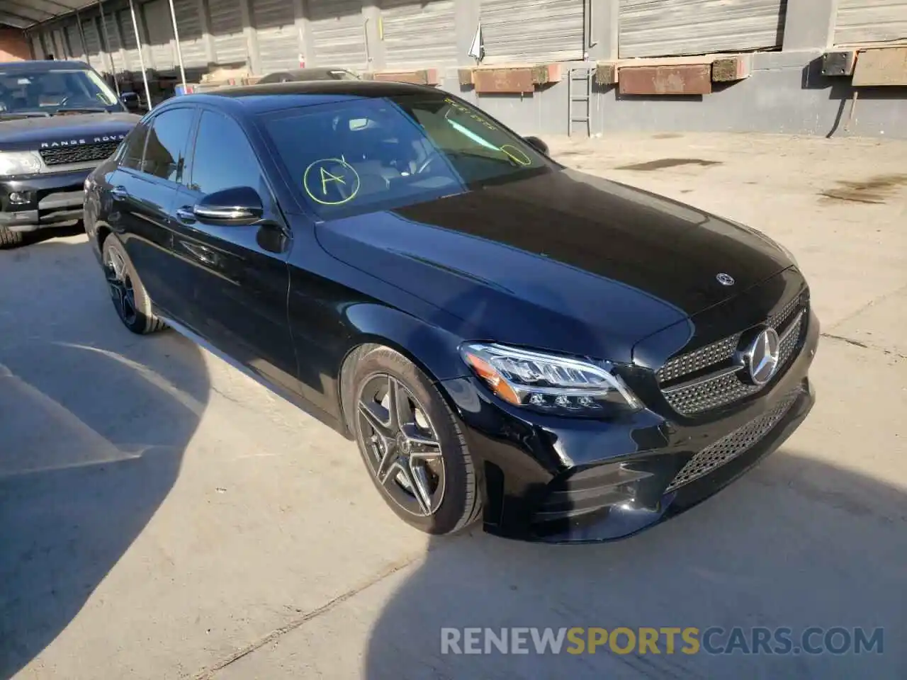 1 Photograph of a damaged car 55SWF8DBXLU327612 MERCEDES-BENZ C-CLASS 2020