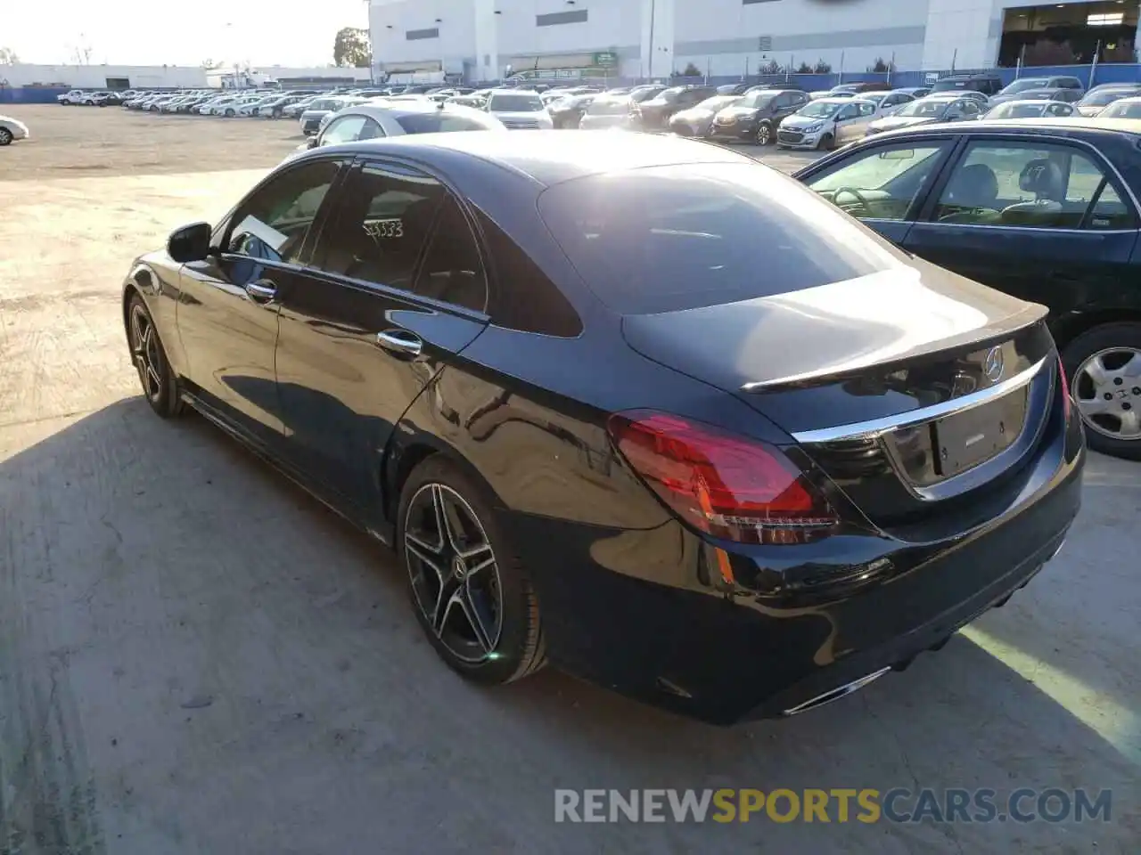 3 Photograph of a damaged car 55SWF8DBXLU327612 MERCEDES-BENZ C-CLASS 2020