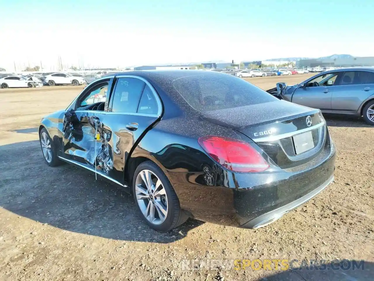 3 Photograph of a damaged car 55SWF8DBXLU327755 MERCEDES-BENZ C-CLASS 2020