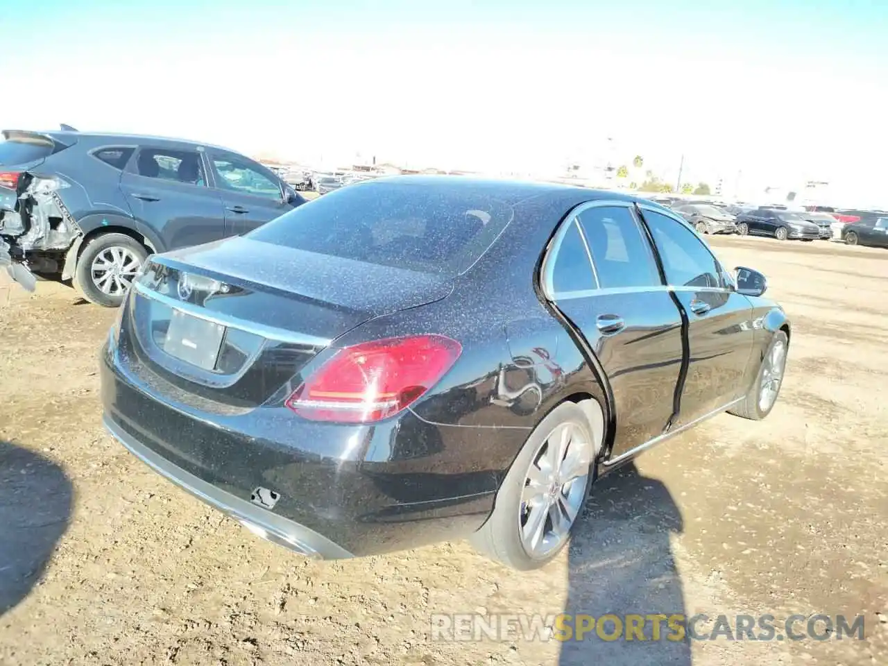 4 Photograph of a damaged car 55SWF8DBXLU327755 MERCEDES-BENZ C-CLASS 2020