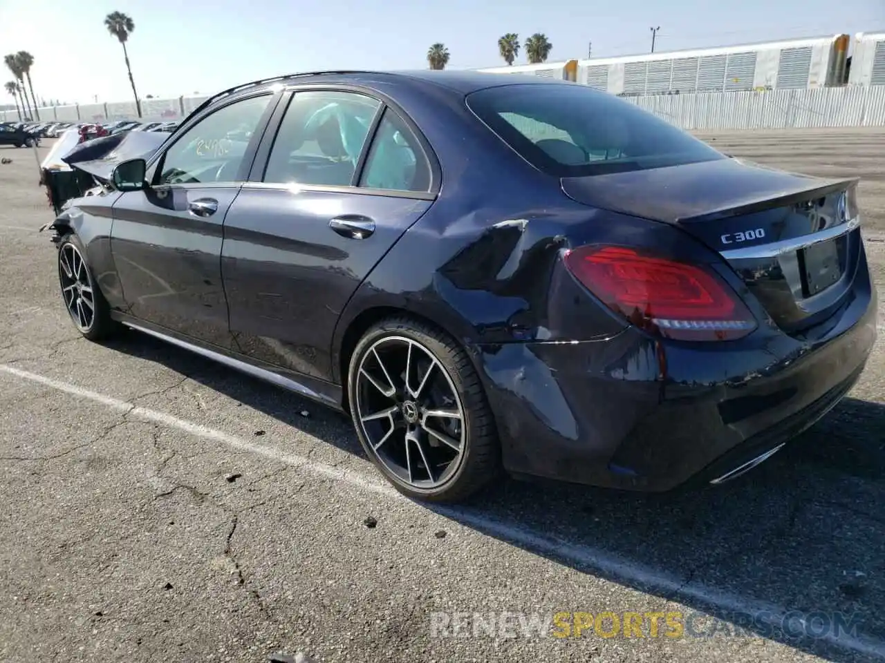 3 Photograph of a damaged car 55SWF8DBXLU328727 MERCEDES-BENZ C-CLASS 2020