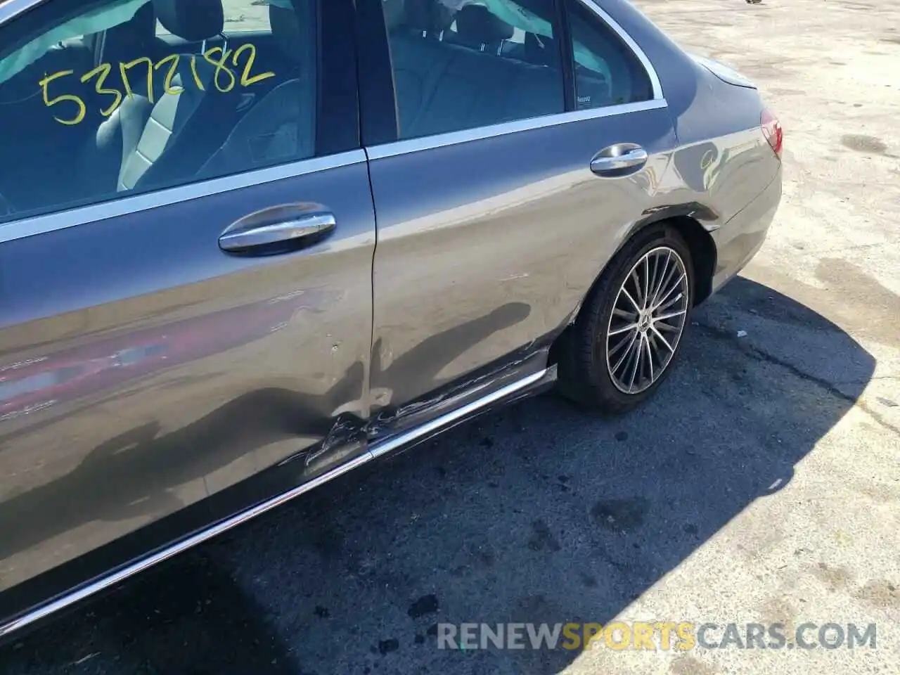 9 Photograph of a damaged car 55SWF8DBXLU328985 MERCEDES-BENZ C-CLASS 2020