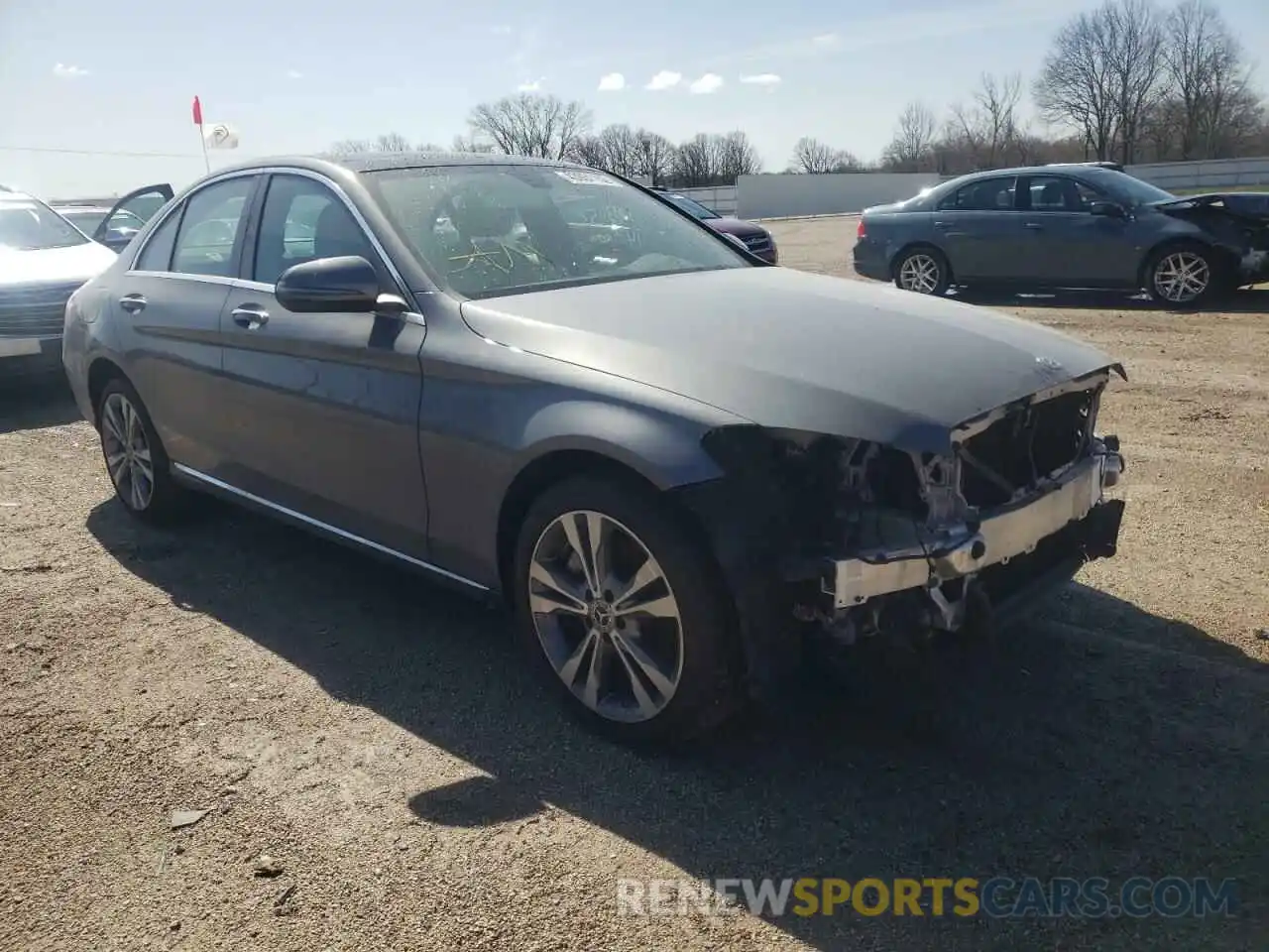 1 Photograph of a damaged car 55SWF8EB0LU324569 MERCEDES-BENZ C-CLASS 2020