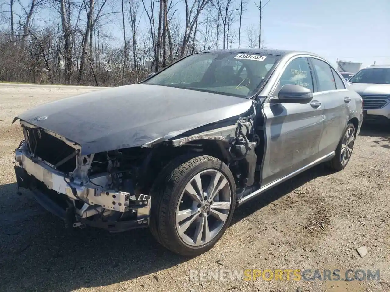 2 Photograph of a damaged car 55SWF8EB0LU324569 MERCEDES-BENZ C-CLASS 2020