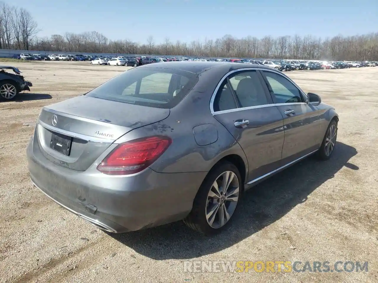 4 Photograph of a damaged car 55SWF8EB0LU324569 MERCEDES-BENZ C-CLASS 2020