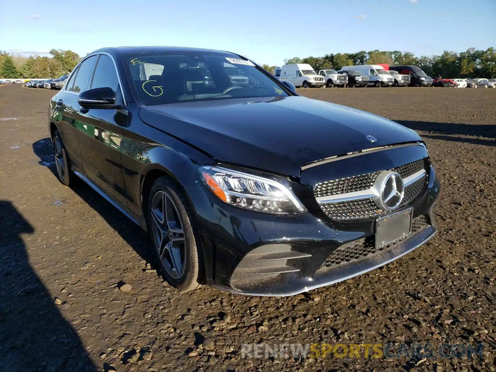 1 Photograph of a damaged car 55SWF8EB0LU330341 MERCEDES-BENZ C-CLASS 2020