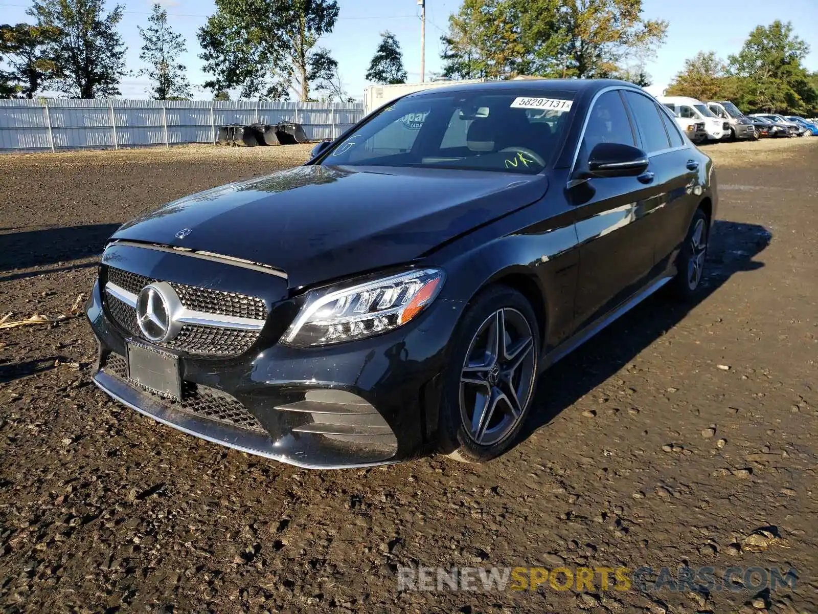 2 Photograph of a damaged car 55SWF8EB0LU330341 MERCEDES-BENZ C-CLASS 2020