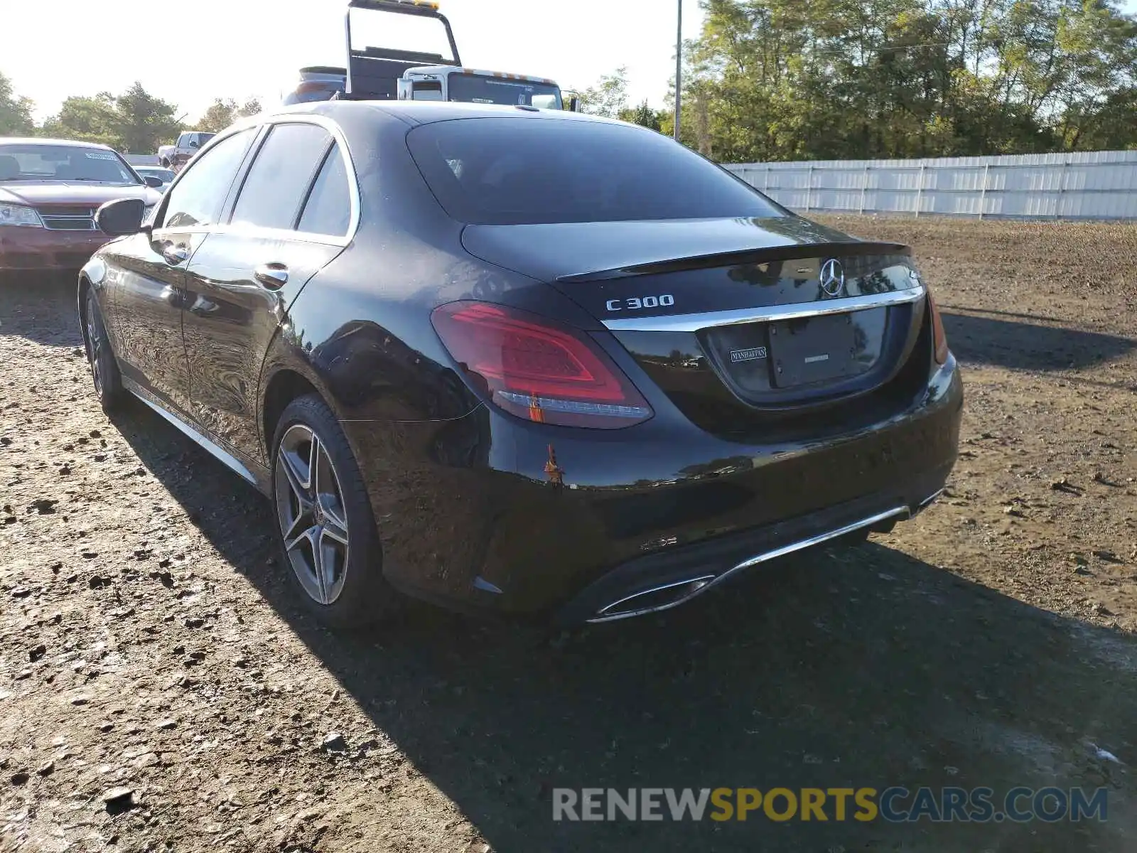 3 Photograph of a damaged car 55SWF8EB0LU330341 MERCEDES-BENZ C-CLASS 2020