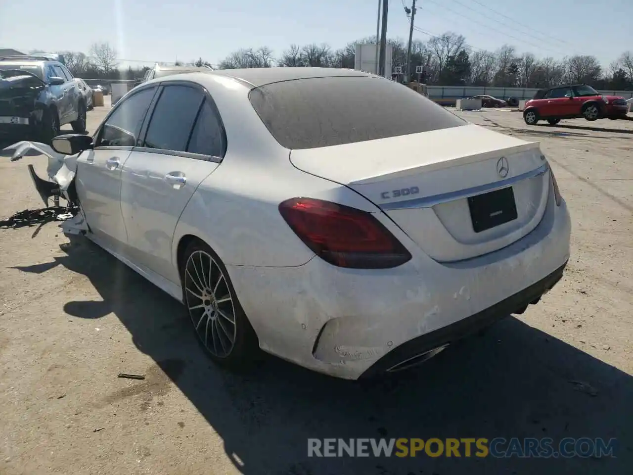 3 Photograph of a damaged car 55SWF8EB1LU325228 MERCEDES-BENZ C-CLASS 2020