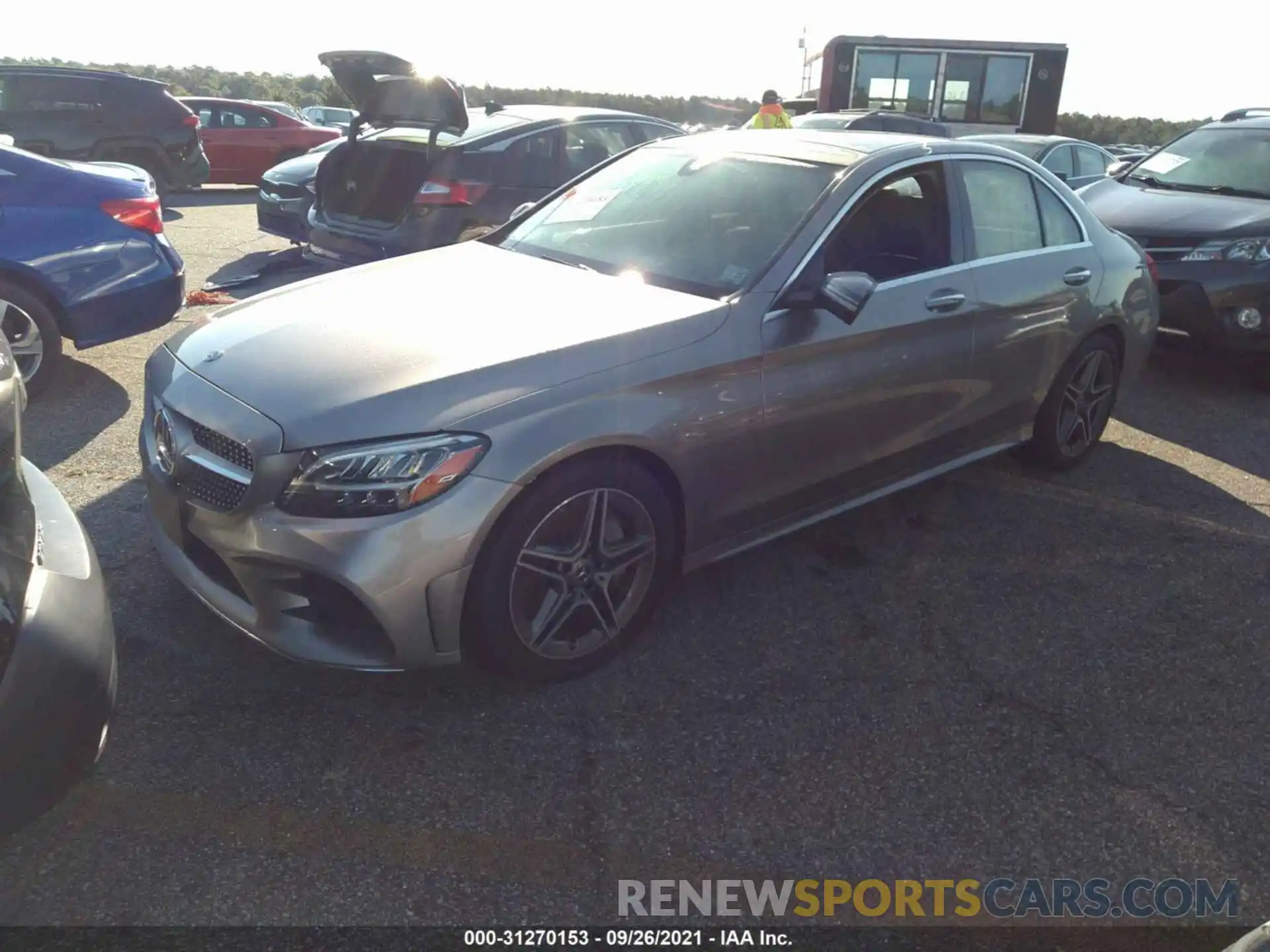 2 Photograph of a damaged car 55SWF8EB1LU326461 MERCEDES-BENZ C-CLASS 2020