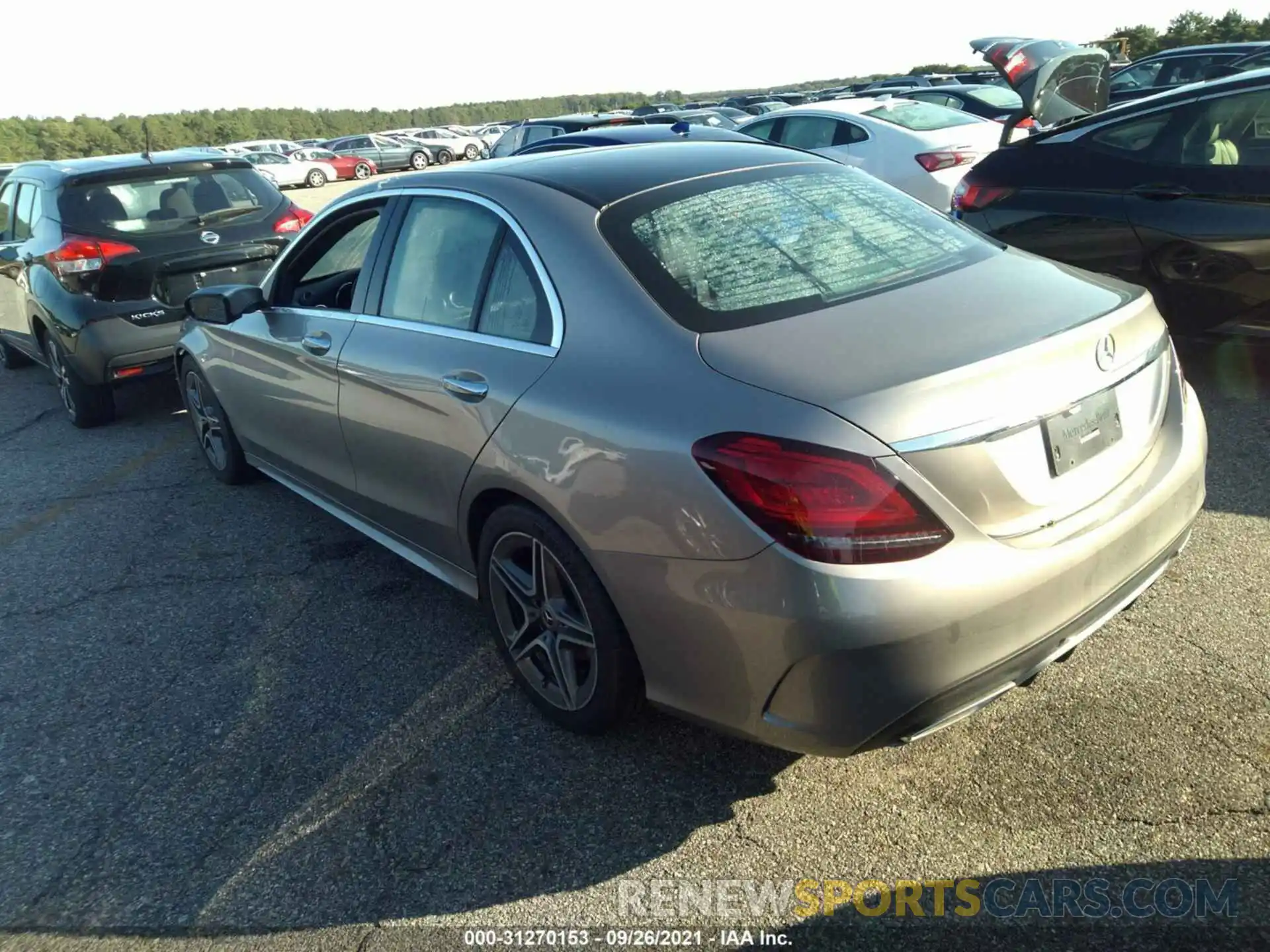 3 Photograph of a damaged car 55SWF8EB1LU326461 MERCEDES-BENZ C-CLASS 2020