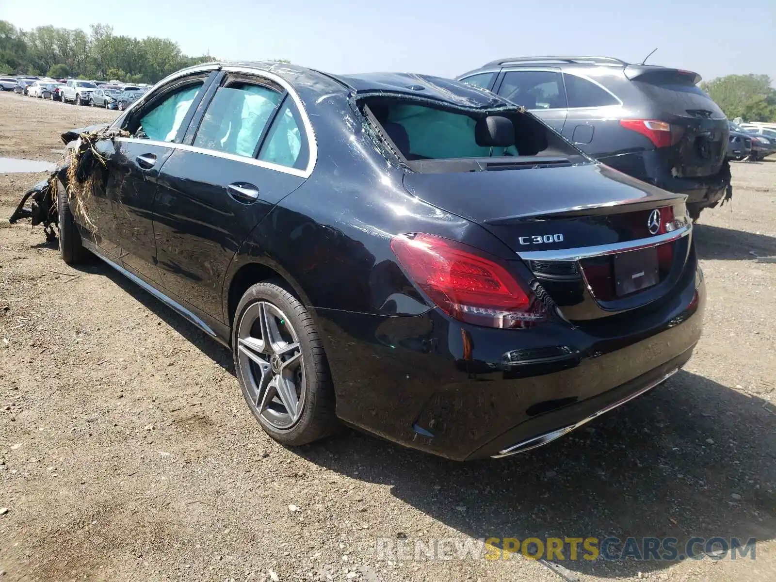 3 Photograph of a damaged car 55SWF8EB1LU332695 MERCEDES-BENZ C-CLASS 2020