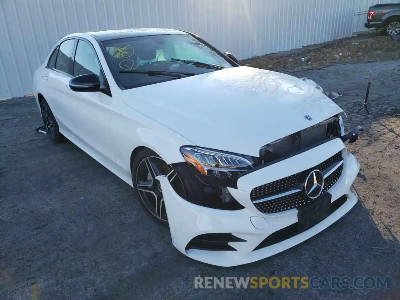 1 Photograph of a damaged car 55SWF8EB1LU333135 MERCEDES-BENZ C-CLASS 2020