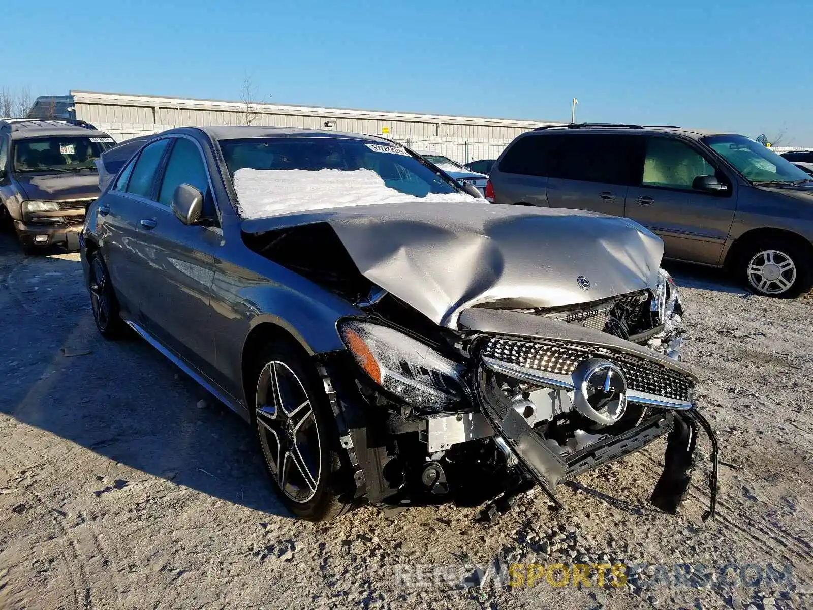 1 Photograph of a damaged car 55SWF8EB2LU325819 MERCEDES-BENZ C CLASS 2020